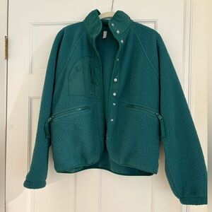 Free People Hit the Slopes fleece jacket
